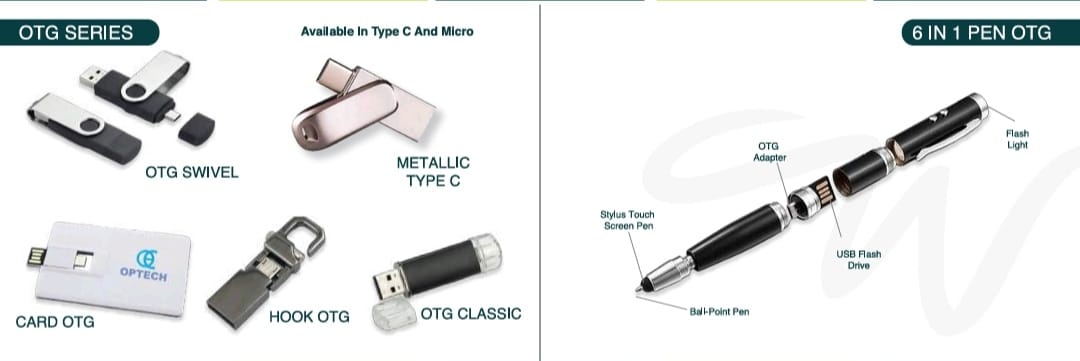 pendrive otg and 6 in 1 pen otg